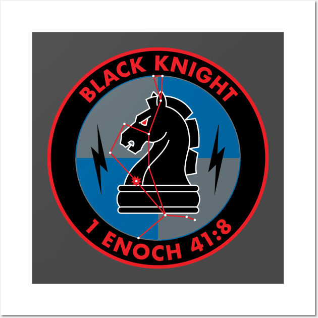 Black Knight Patch 1 Wall Art by Ekliptik